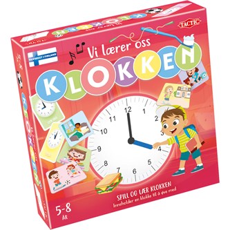 Vi lærer oss klokken