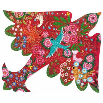 Puslespill fugl 500 brikker