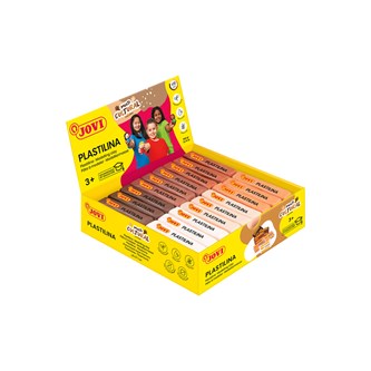 Modelleire Plastilina hudfarger 18x50 g