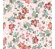 Poplin blomster 150 cm