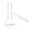 Destillasjonskolbe 100 ml 2 stk