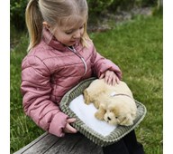 Terapihund som puster