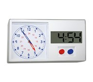 Analog og digital klokke