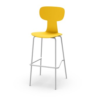 Stol Take BX 4 large 75 cm sølv