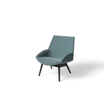 Lenestol Size svartbeiset ask