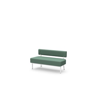 Frame 2-seter sittebenk med rygg