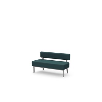 Frame 2-seter sittebenk med rygg