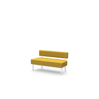 Frame 2-seter sittebenk med rygg