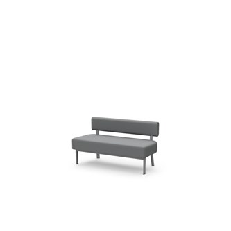 Frame 2-seter sittebenk med rygg
