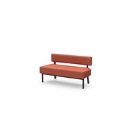 Frame 2-seter sittebenk med rygg