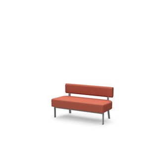 Frame 2-seter sittebenk med rygg