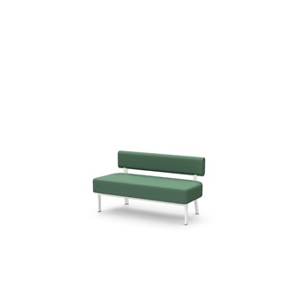 Frame 2-seter sittebenk med rygg