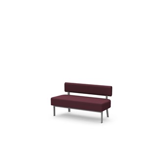 Frame 2-seter sittebenk med rygg