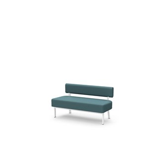 Frame 2-seter sittebenk med rygg