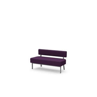 Frame 2-seter sittebenk med rygg