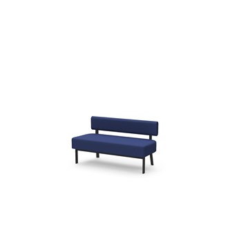 Frame 2-seter sittebenk med rygg