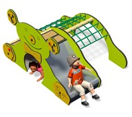 Teddy sklie med klatrenett