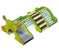 Teddy sklie med doble klatrenett