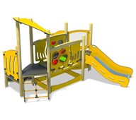 Peeku eventyrtårn med tunnel og kiosk