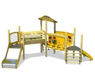 Peeku eventyrtårn med tunnel og bro