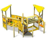 Peeku eventyrtårn med tunnel og bro