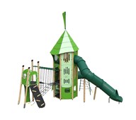 Klinten leketårn med hengebro