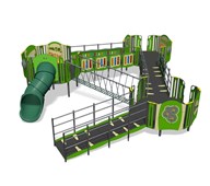 Nexo lekerampe med lekepaneler