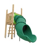 Ligno leketårn med tunnelsklie