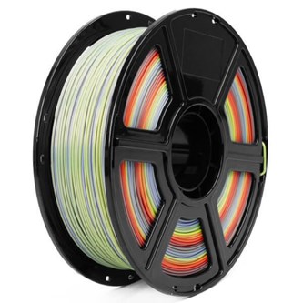 Flashforge PLA Silk 1000g regnbue 3D filament