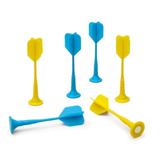 Magnetiske dartpiler 6 stk*