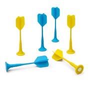 Magnetiske dartpiler 6 stk*