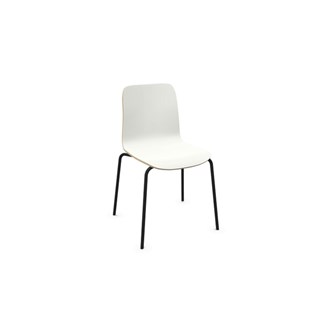 Stol Vapaa lav rygg 4-ben svart