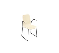 Stol Vapaa høy rygg meie svart