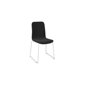 Stol Vapaa høy rygg helkledd meie hvit