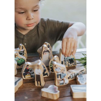 Trefigurer hverdagshelter 18 stk