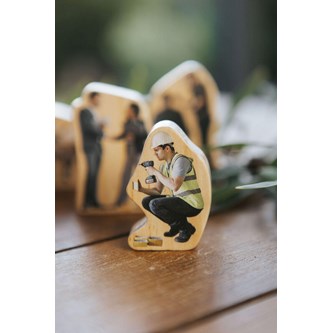 Trefigurer hverdagshelter 18 stk