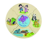 Kakespill kontinenter