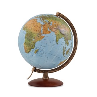 Globus med lys Ø30 cm
