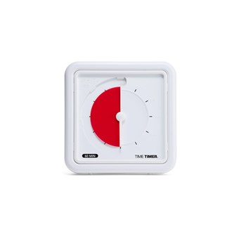 Time Timer Medium taktil/kontrast rød