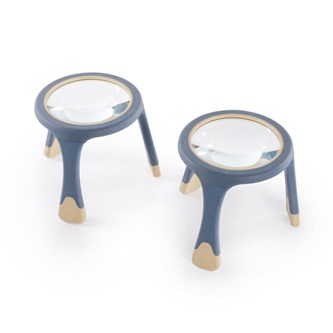 Forstørrelsesglass med ben 2 stk