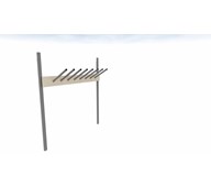 Wille støvelvegg 8 pinner