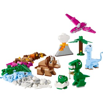LEGO® Classic kreative dinosaurer