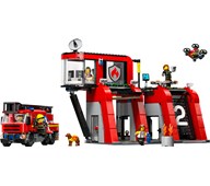 LEGO® City brannstasjon med brannbil