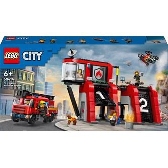 LEGO® City Brannstasjon med brannbil