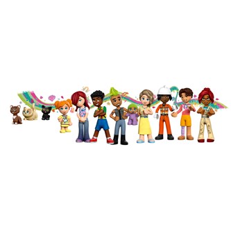 LEGO® Friends Heartlake City leiligheter og butikker 42670