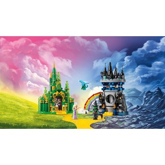 LEGO® Wicked Emerald City og Kiamo Ko-slottet 75689