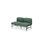 Sofa Nebula 2-seter uten armlene
