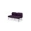 Sofa Nebula 2-seter uten armlene