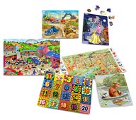 Puslespillpakke 3-5 år 7 stk