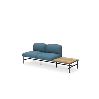 Sofa Nebula 2-seter uten armlene bord venstre